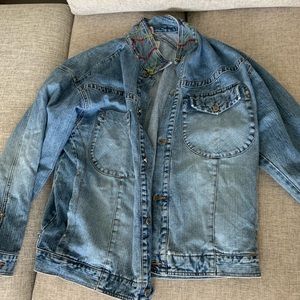 Vintage Pelle Pelle Blue Jean Jacket Button Up